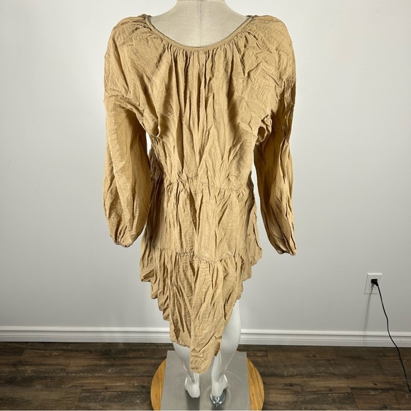 ❤️H&M Elegant Tan Dress M - Picture 5 of 12